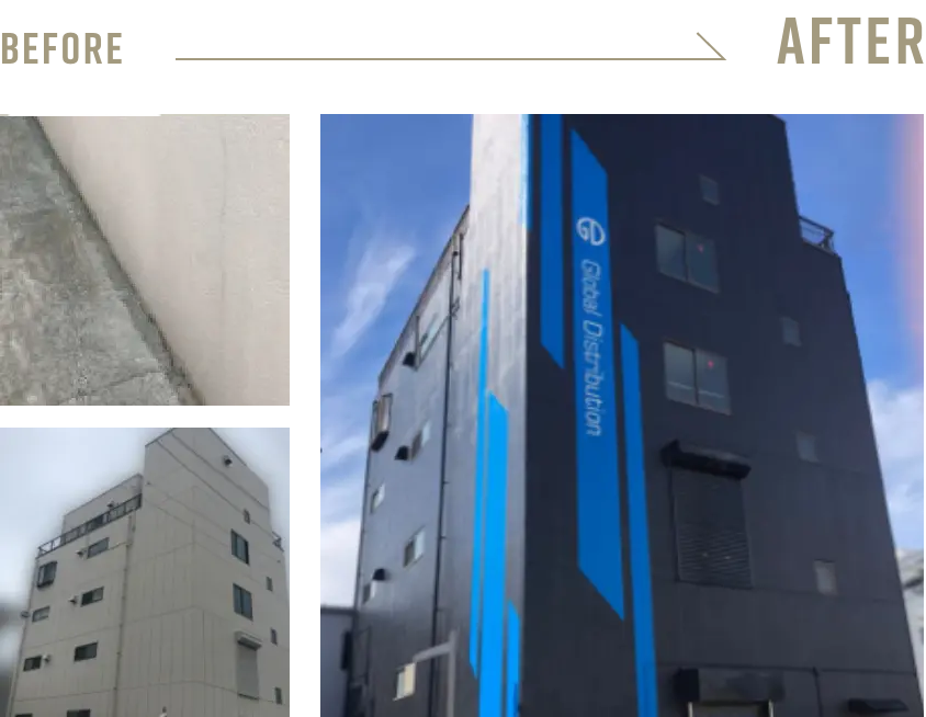 外壁塗装施工事例